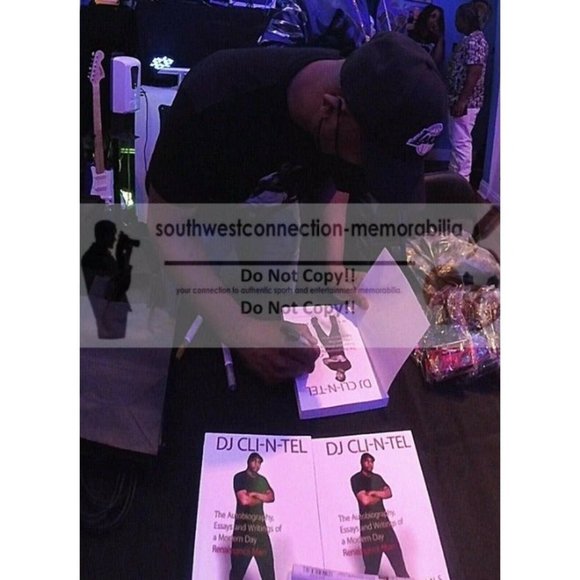 Cli-N-Tel Signed Autobiography Paperback Book World Class Wreckin Cru Autograph - Picture 2 of 6